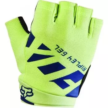 Велоперчатки женские Fox Ripley Gel Short Womens Glove, сине-желтые, 2017