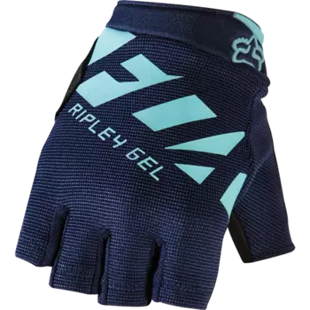 Велоперчатки женские Fox Ripley Gel Short Womens Glove, синие, 2017