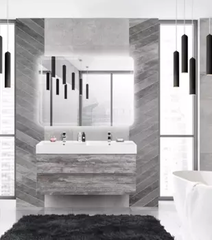Мебель для ванной комнаты Cezares Molveno 120 Legno Grigio