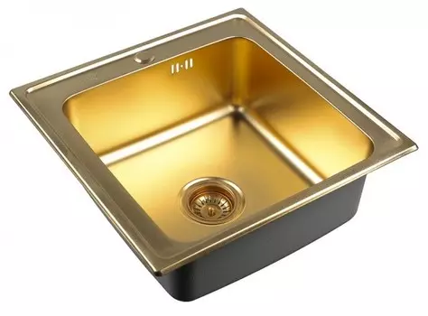 Кухонная мойка ZorG PVD SZR 5050 Bronze