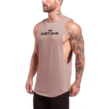 Muscleguys брендовая одежда для спортзала, бодибилдинг, майка, мужская майка для фитнеса, рубашка без рукавов, хлопковый жилет с рисунком, майка XXL армия зеленый