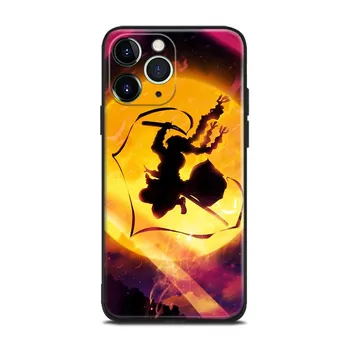 Mitsuri Kanroji Kimetsu no Yaiba аниме Мягкий стеклянный чехол из ТПУ для телефона IPhone SE 6s 7 8 Plus X Xr Xs 11 12 13 Mini Pro Max Samsung Other Phone Model&Matte silicone Case