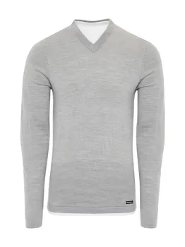Пуловер Threadbare, цвет grey marl