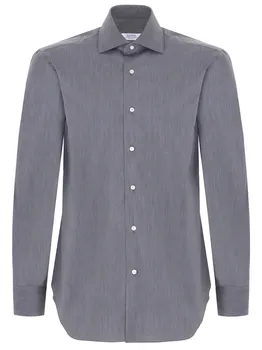 Рубашка Regular Fit хлопковая
