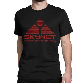 Skynet Cyberdyne Systems Терминатор футболки унисекс женские юмористические хлопковые футболки с круглым вырезом футболка с короткими рукавами топы больших размеров 4XL