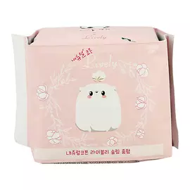 NATURAL COTTON Прокладки классические LIVELY medium ультратонкие дышащие