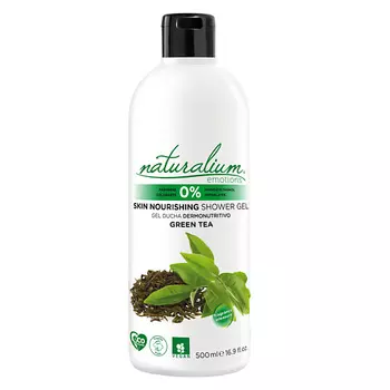 NATURALIUM Гель-крем для душа Зеленый чай Skin Nourishing Shower Gel Green Tea