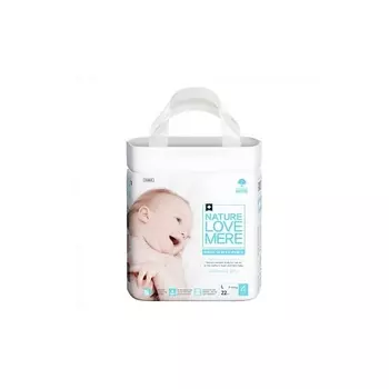 NATURE LOVE MERE Трусики-подгузники ультратонкие MAGIC SLIM L 7-11 кг 22.0