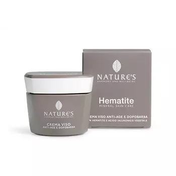 NATURE'S HARMONY AND WELLBEING Крем после бритья антивозрастной Hematite Nature's 50