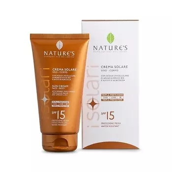 NATURE'S HARMONY AND WELLBEING Крем солнцезащитный для лица и тела SPF 15 iSolari
