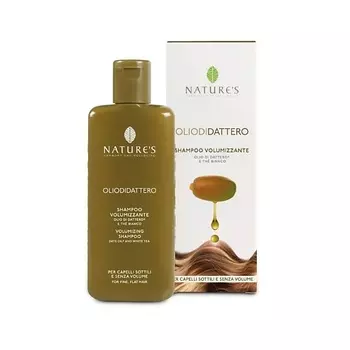 NATURE'S HARMONY AND WELLBEING Шампунь для увеличения объема волос Olio di dattero 200