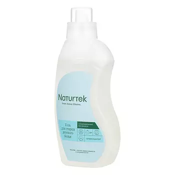 NATURTEK Гель концентрированный гипоаллергенный для стирки детского белья без аромата 750.0
