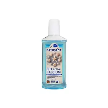 NATUSANA Ополаскиватель для полости рта BIO active CALCIUM 250.0