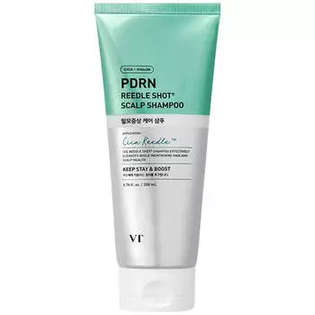 Шампунь от выпадения волос с ПДРН и микроиглами VT Cosmetics PDRN Reedle Shot Scalp Shampoo