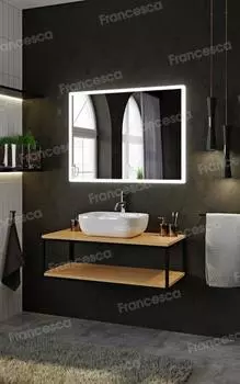 Комплект мебели Loft Теннеси 100 (ум. Купер 56) черная