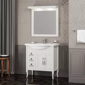 Комплект мебели Opadiris Мираж 80 слоновая кость
