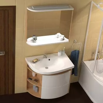 Комплект мебели Ravak Rosa Comfort береза, белая R
