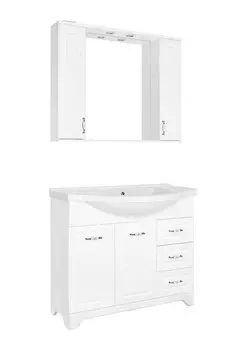Комплект мебели Style Line Олеандр-2 100 Люкс, белый
