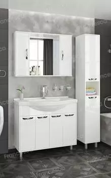 Комплект мебели Francesca Eco Max 100 белый (4 дв. ум. Эльбрус 100)