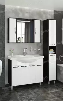 Комплект мебели Francesca Eco Max 100 белый-венге (4 дв. ум. Эльбрус 100)