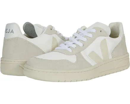 Кроссовки VEJA V-10, цвет B-Mesh White/Natural/Pierre