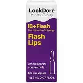 LOOK DORE Сыворотка в ампулах для губ IB+FLASH LIPS 2