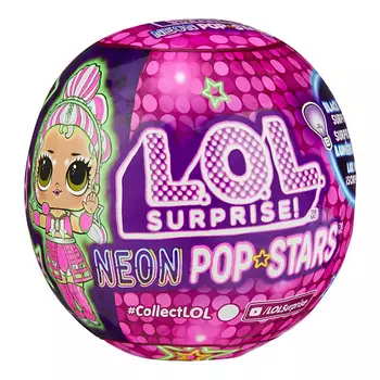 LOL SURPRISE Кукла в шаре Neon с аксессуарами