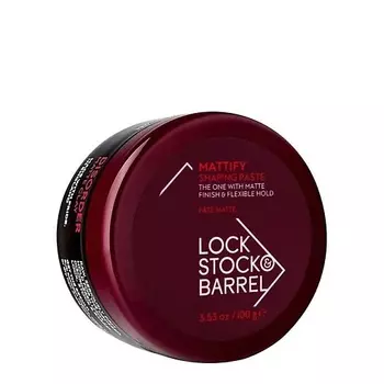 LOCK STOCK & BARREL Матовая паста для укладки волос Mattify Shaping Paste