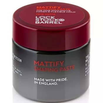 LOCK STOCK &amp; BARREL Матовая паста для укладки волос MATTIFY SHAPING PASTE