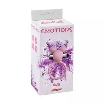 LOLA Эрекционное виброколечко Emotions Minnie