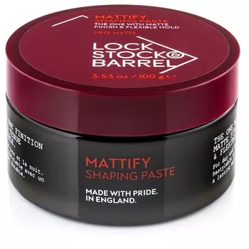 LOCK STOCK &amp; BARREL Матовая паста для укладки волос MATTIFY SHAPING PASTE
