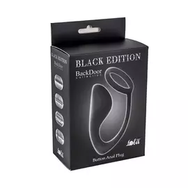 LOLA Мужской анальный стимулятор с кольцом на пенис Button Anal Plug