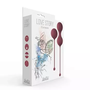 LOLA Набор вагинальных шариков Love Story