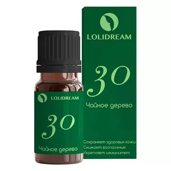 LOLIDREAM Эфирное масло Чайное дерево №30 10.0
