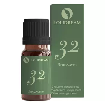 LOLIDREAM Эфирное масло Эвкалипт №32 10.0