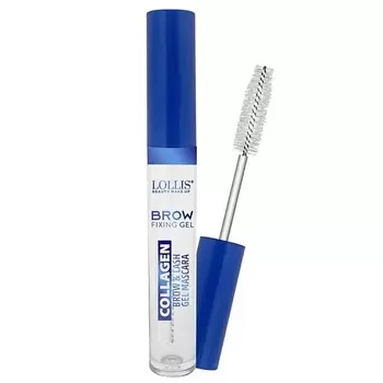 LOLLIS Гель для бровей и ресниц Brow & Lash Fixing Gel Collagen