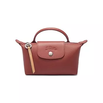 LONGCHAMP Сумка Le Pliage City Coated Canvas With Leather Trim Dumpling Bag