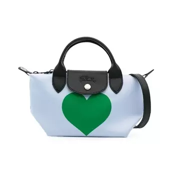 LONGCHAMP Сумка Le Pliage CNY Canvas Bag Women's Sky Blue/Green