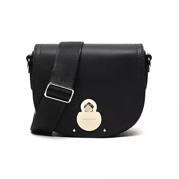 LONGCHAMP Сумка Le Pliage Cow Leather Messenger Bag Women's Black