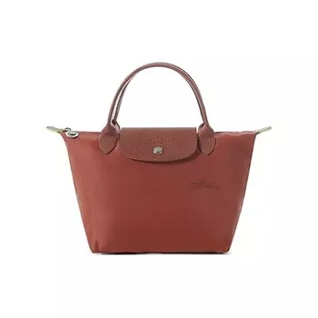 LONGCHAMP Сумка Le Pliage Green Recycled Canvas Handbag Dumpling Bag Women's Chestnut