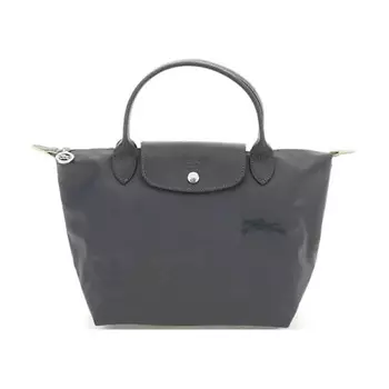 LONGCHAMP Сумка Le Pliage Green Recycled Nylon Handbag Small Size Women's Graphite Black