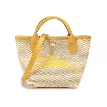 LONGCHAMP Сумка Le Pliage Paris Handbags Khaki & Yellow