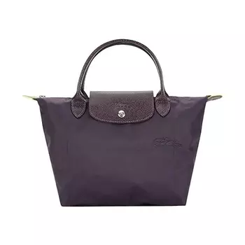 LONGCHAMP Сумка Recycled Polyamide Canvas Dumpling Bag Small Size Women's Dark Purple