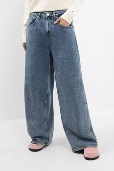 Джинсы широкие с эффектом потертости Tommy Jeans