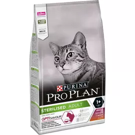 Корм для кошек Pro Plan Dual Flavours для стерилизованных утка, печень 1,5 кг