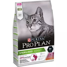Корм для кошек Pro Plan Dual Flavours для стерилизованных утка, печень 3 кг