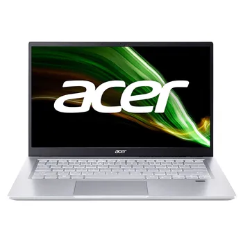 Ноутбук Acer Swift 3, 14'', 8 Гб/256 Гб, i7-1165G7, Intel Iris Xe, серебристый, английская клавиатура