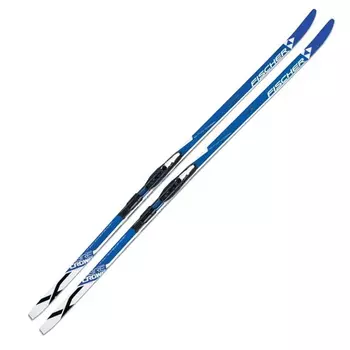 Лыжи беговые Fischer Sporty Crown EF IFP Step (черно/белый) N44018