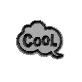 923218 Термоаппликация свет.кл./пр. COOL серебр. 1шт Prym