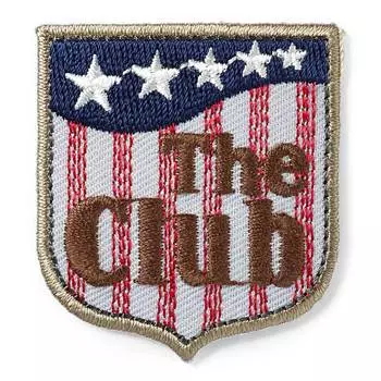 926009 Термоаппликация Ярлык THE CLUB сер./кор. Prym